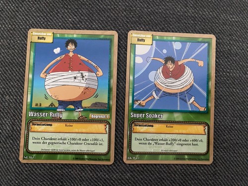 One piece strohhutbande karten - one,