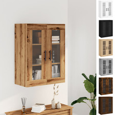 Wandschrank Hängeschrank Badschrank Küchenschrank mit 2 Türen Regal 69,5x34x90cm