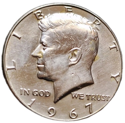 Usa half dollar 1967 - usa,