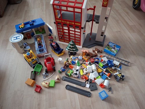 Playmobil konvolut feuerwehr - playmobil,