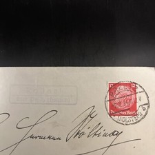 DR Brief EF - Landpoststempel