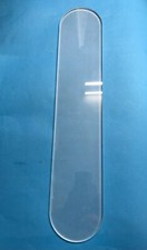 Glasplatte, satiniert, Glas, Ablage, ca. 56,9 cm lang x ca. 11,2 cm breit x ca. 