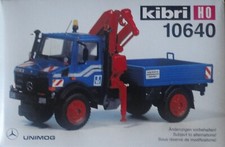 Kibri  10640  (Spur H0)  Unimog mit Ladekran - Bausatz +OVP - unbenutzt - A2