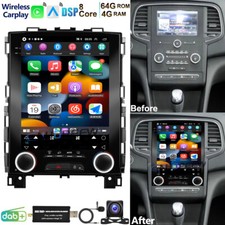 8-Kern 4+64GB Android 15 Autoradio Carplay DAB+ Für Renault Megane IV KOLEOS II