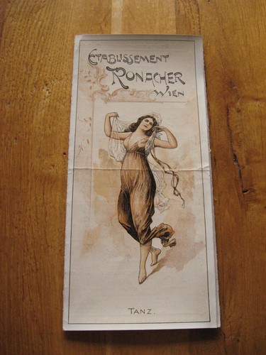 Altes programm theater - altes,