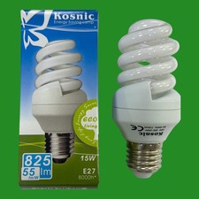 1x 15W (=65W) Kosnic CFL