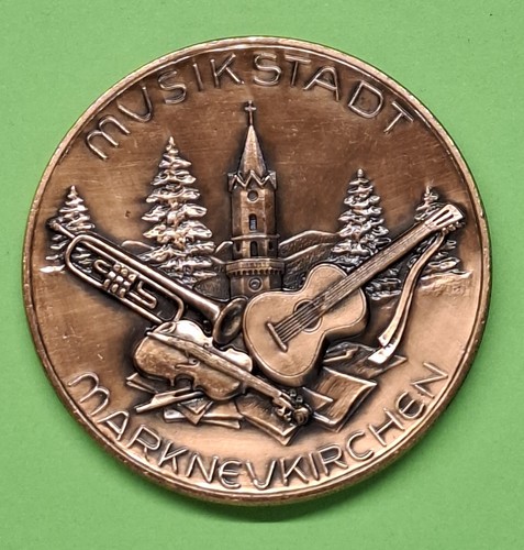 Medaille musikstadt - medaille,