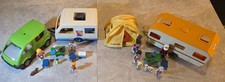 Playmobil Camping Platz- Wohnwagen Camper Zelt