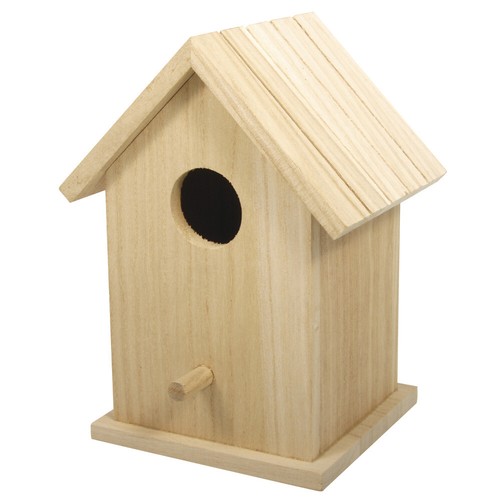 Deko holz vogelhaus - deko,,