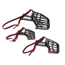 Karlie Hunde Kunststoffmaulkorb schwarz, diverse Größen, NEU