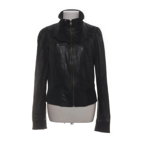 Fornarina lederjacke damen - fornarina,, lederjacke,