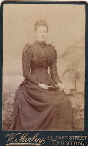 Victorian carte visite - carte, de