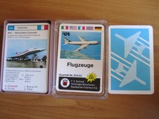 altes Quartett "Flugzeuge"