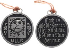 Medaille ullr schutzheiliger - medaille,