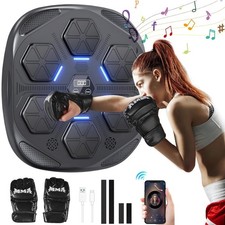Bluetooth Boxsack Wandmontage 9 Geschwindigkeitsstufen Rückprallsystem Fitness