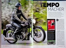 Oldtimer Markt 3731) Velocette Venom Clubman mit 38PS in einer seltenen Vorstell