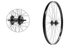 26 Zoll Alu Fahrrad Vorderrad Felge 559x25 V Brake DISC Laufrad schwarz
