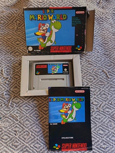 Super mario world snes ovp - super,
