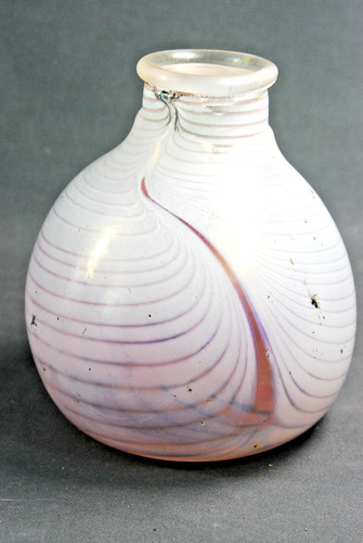 Glas mittelgroße vase - glas,