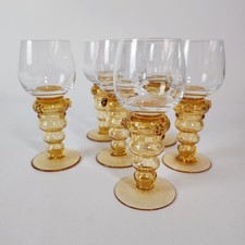 6 handgefertigte Römerbecher
