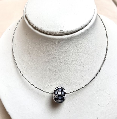 Collier kugel orig - kugel, s/w