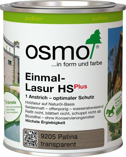 75l osmo einmal lasur - einmal, hs