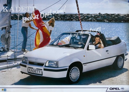 Opel kadett gsi cabriolet - kadett, e