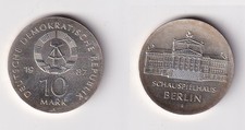 DDR Gedenk Münze 10 Mark