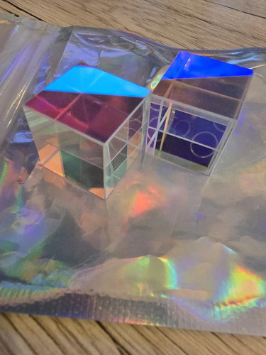 Kristall glas würfel prisma - würfel,