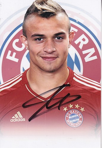 Autogramm xherdan shaqiri - xherdan,