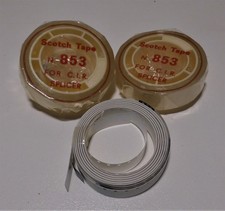 Lot 2x Scotch Tape 853 x