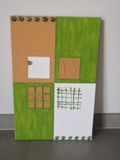 Collage/Bild  auf Leinwand  40cm x 60cm, handgemacht