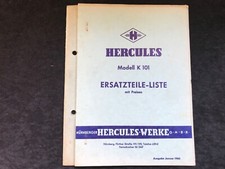Ersatzteilliste Hercules