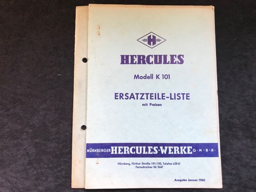 Ersatzteilliste hercules - ersatzteilliste,