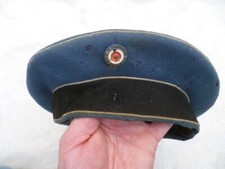 Mütze Gardereiter Karabinier schwere Reiter Borna  WW1 WK1 Sachsen Krätzchen