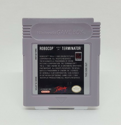 Nintendo gameboy robocop - nintendo,