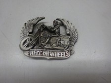 Gürtelschnalle 40mm. Hell on Wheels Harley Davidson Shopper Easy Rider Cowboy 