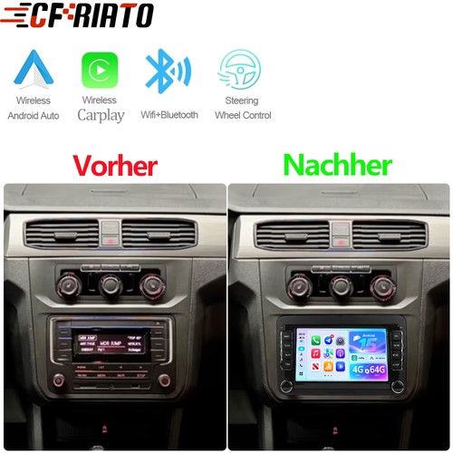 64gb für caddy 2003 2020 - 4+64gb,