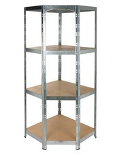 PARKSIDE Eck-Schwerlastregal Steckregal Werkstattregal Kellerregal 180x70x40 cm