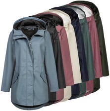 Vero Moda Damen Regenmantel Jacke Regenjacke Mantel Übergangsjacke Parka VMMalou