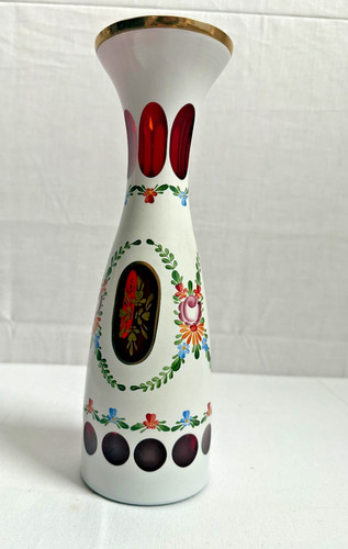 Große ilm kristall vase ddr - große,