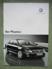 VW Phaeton Prospekt Deutsch V6