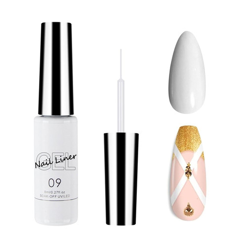 Weiß gel nagellack - weiß,