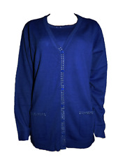 Paola! Damen Twin Set Royal