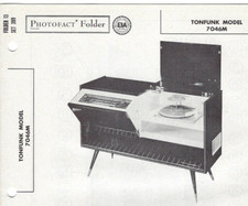 1958 TONFUNK 7046M CONSOLE