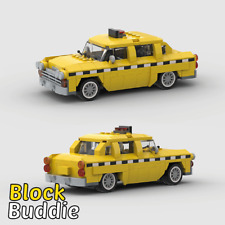 New York Taxi Cab Sport MOC Auto Car Rennwagen 509 Klemmbausteine Geschenk