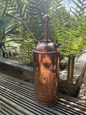 Antiker Garten Orangerie Pflanzensprühzerstäuber Kupfer & Messing groß dekorativ