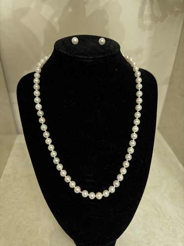 Akoya perlenkette kette - kette, set