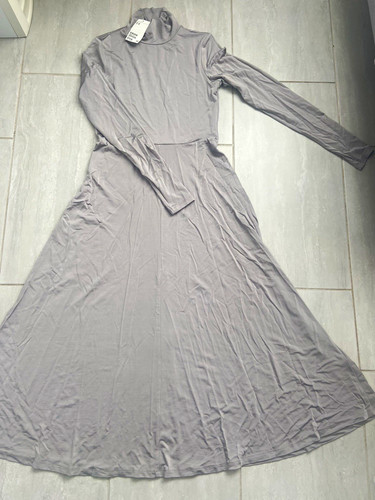 Damen jerseykleid lang - h&m,