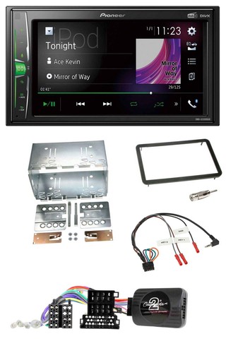 Pioneer 2din lenkrad dab - 2din, usb